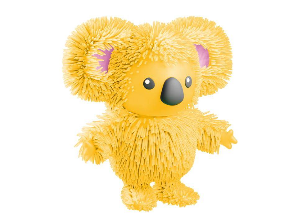 Игрушка интерактивная Abtoys Макаронка Коала желтая, ходит, звук, музыка (в асс) PT-01571