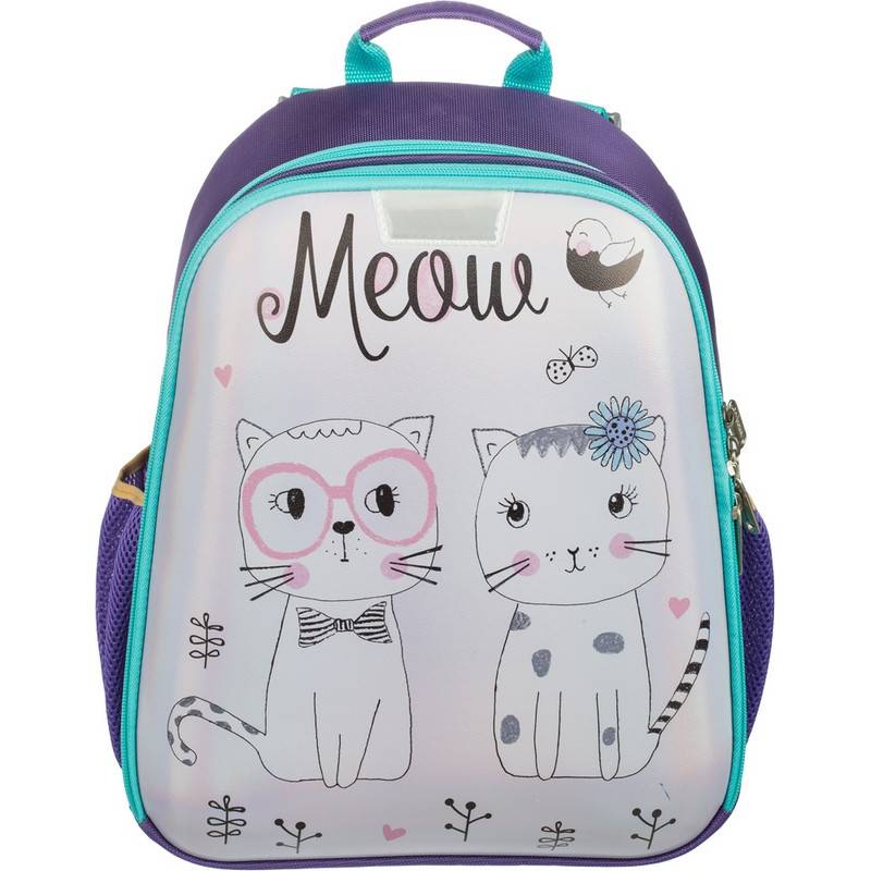 Ранец №1 School анатомическийl Meow (экокожа) 843409