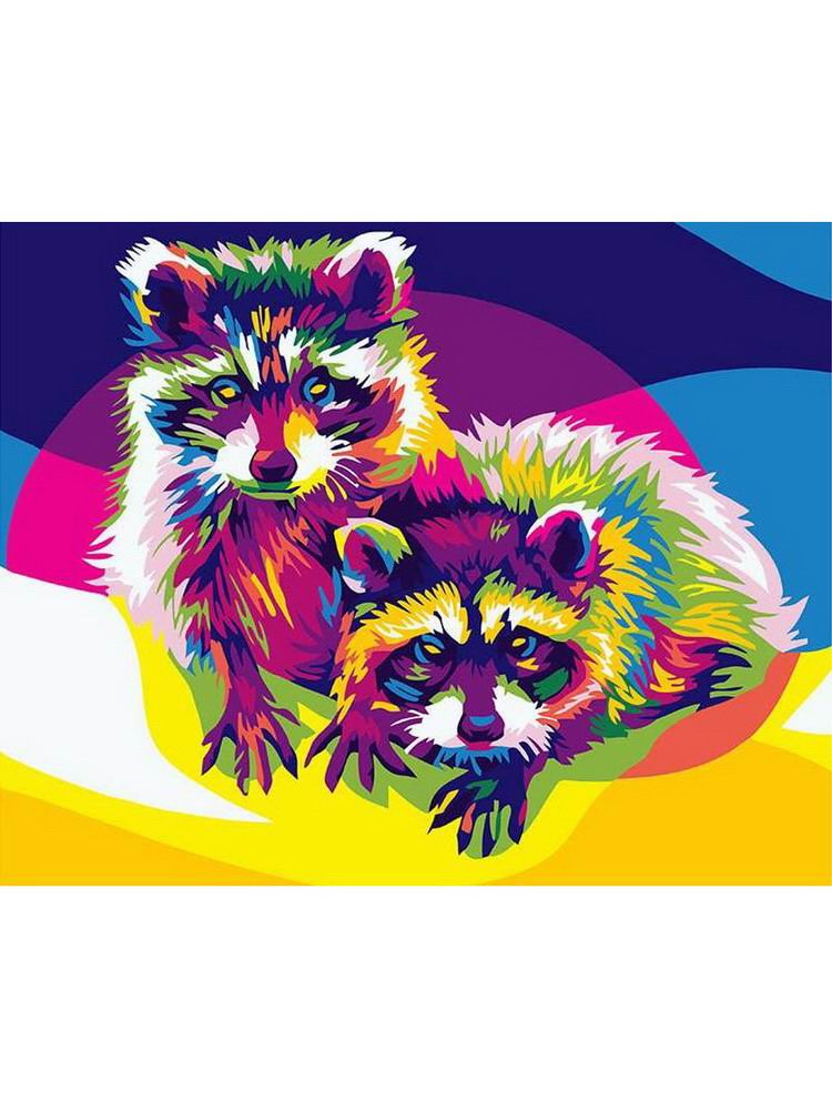Картина по номерам на подрамнике Color Kit Радужная пара 40х50 см GX26202