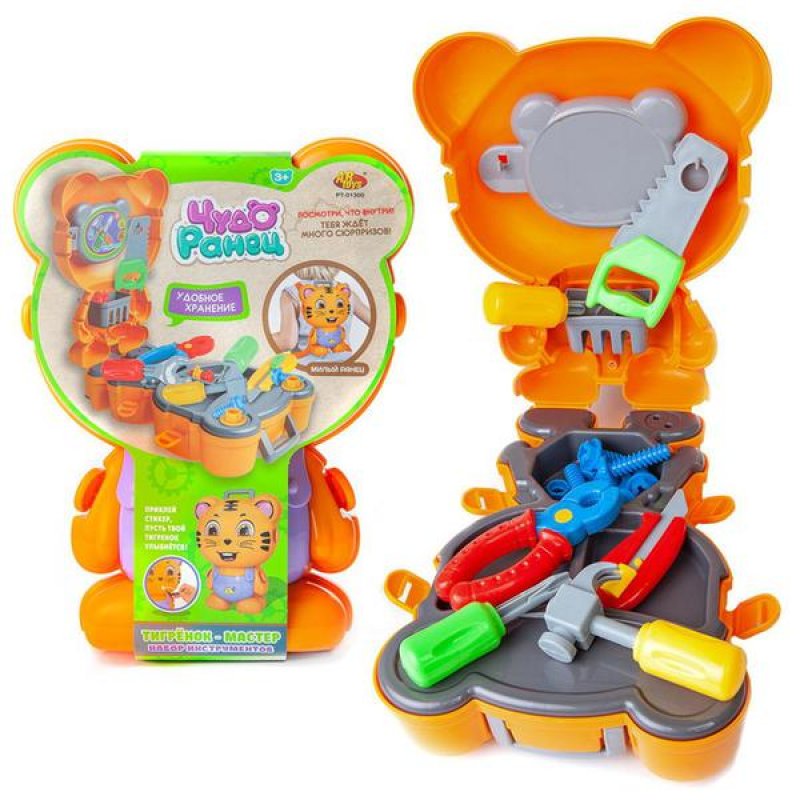 Чудо-ранец "Тигренок-мастер. Набор иструментов" Abtoys PT-01300