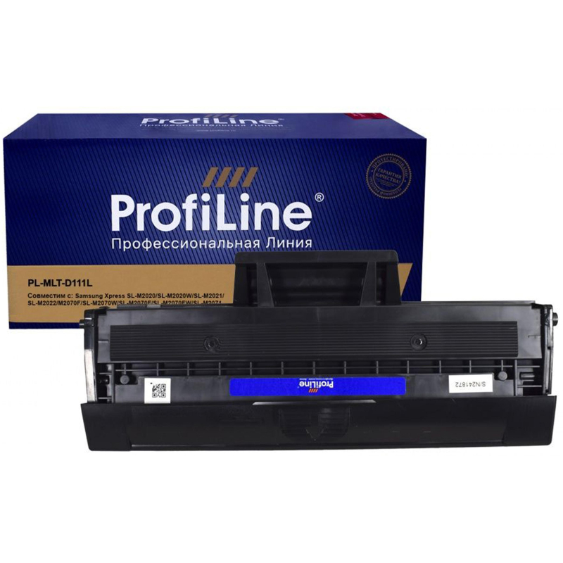 Картридж лазерный ProfiLine MLT-D111L чер.для Samsung Xpress M2020 1909315 PL_MLT-D111L_New chip