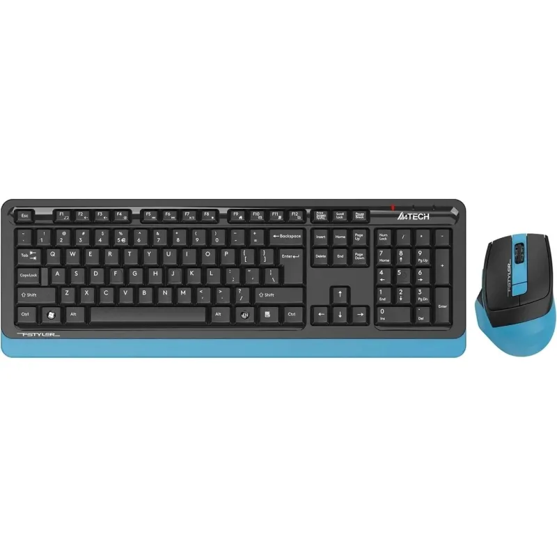 Набор клавиатура+мышь A4Tech Fstyler FG1035 NAVY BLUE USB беспров.чер/син 2128203