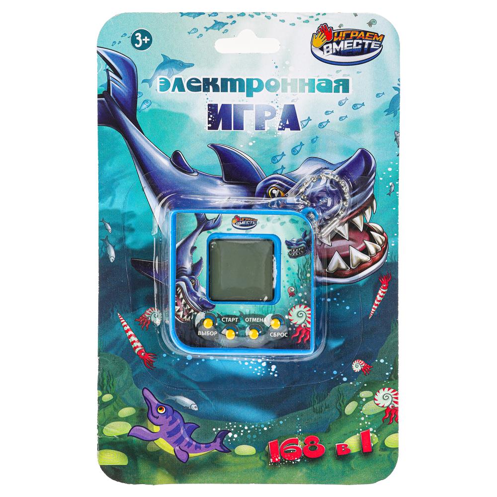 Электронная логическая игра питомец, акула Играем Вместе ZY770551-R28