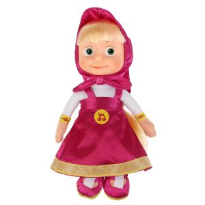 Игрушка мягкая Маша и Медведь - Маша, 29 см. муз. чип, Мульти-пульти V85833-30A (24)