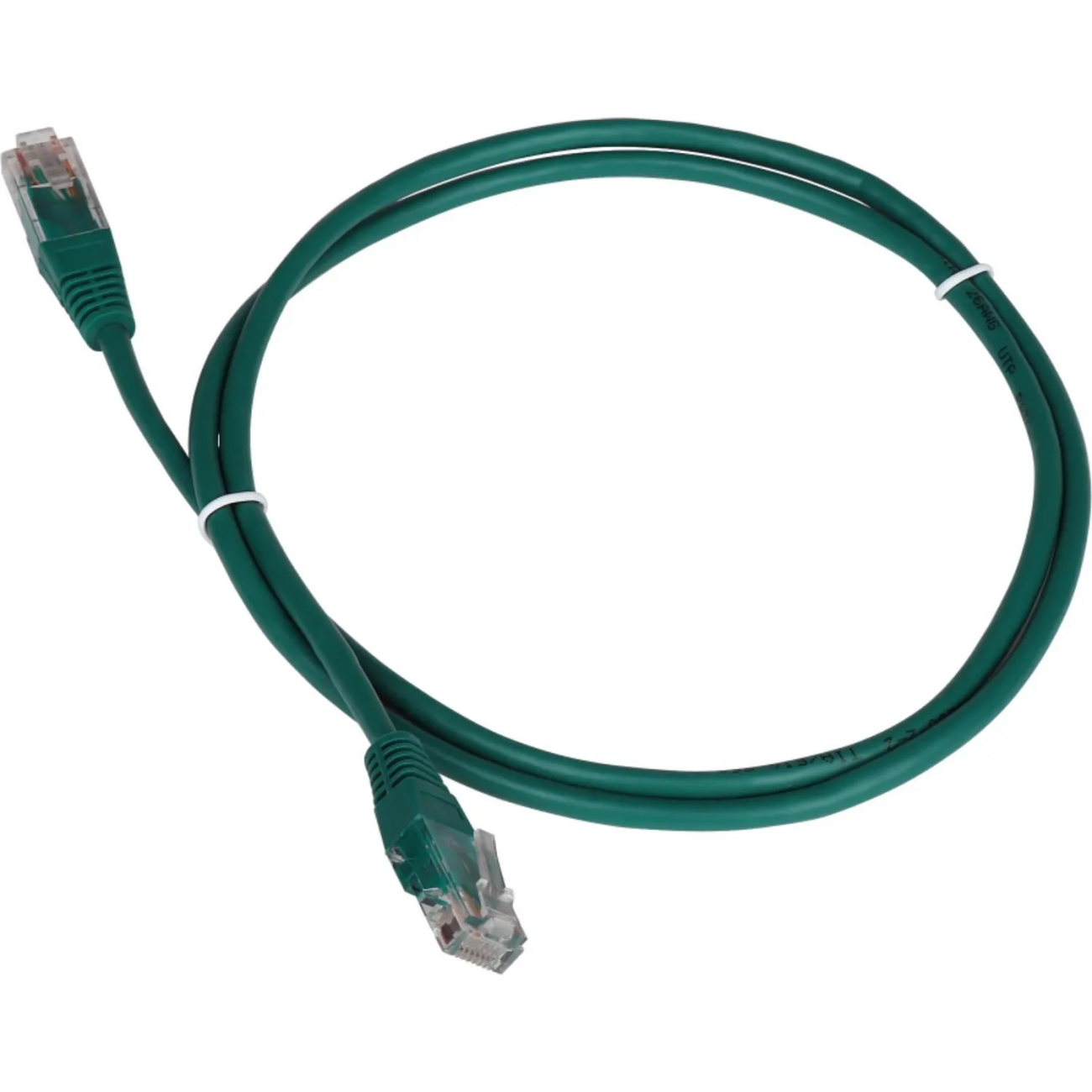 Патч-корд TWT TWT-45-45-0.3-GN UTP кат.5e, 0.3 м, зеленый 2239386