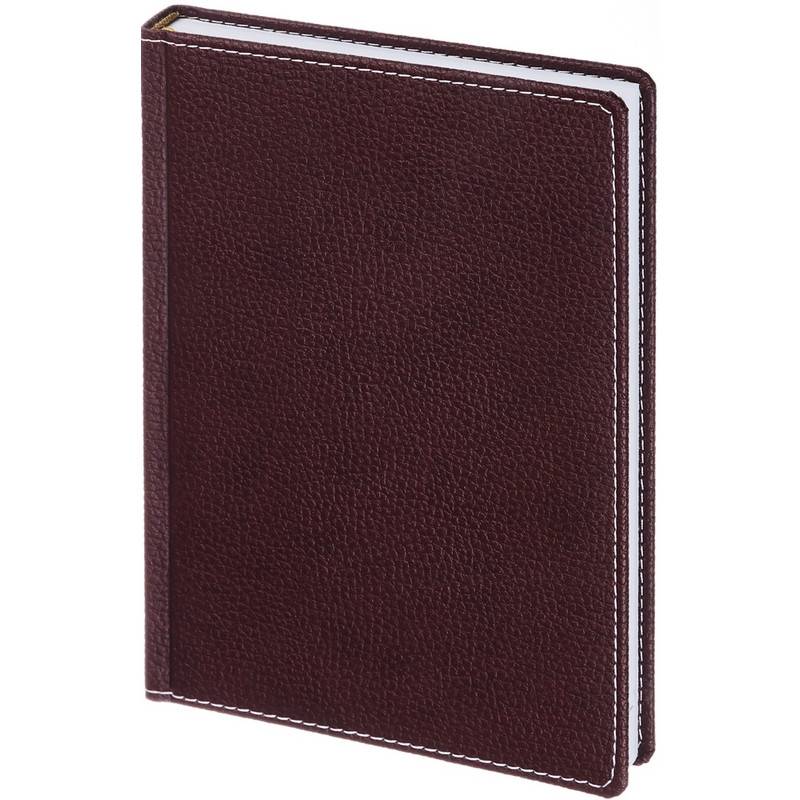 Ежедневник недатир. Attache Bizon A5 176 л. бордовый (142x210 мм) 852896