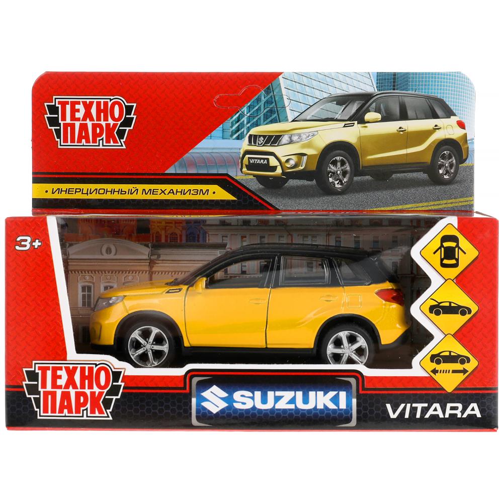 Машина металлическая Сузуки Витара S 2015, 12 см. Технопарк VITARA-12-GDBK