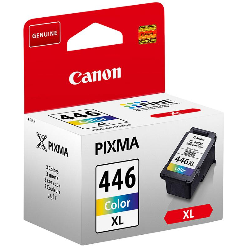 Картридж струйный Canon CL-446XL (8284B001) цв.пов.емк. для MG2440/MG2540 346716