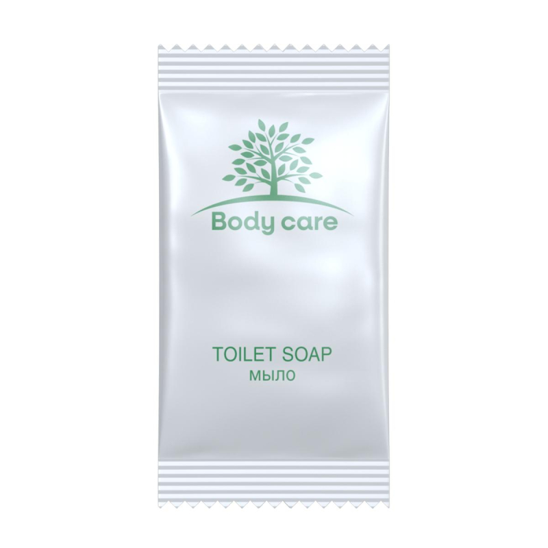 Мыло туалетное Luscan Body care 13г,ПЭ,500шт 1527744