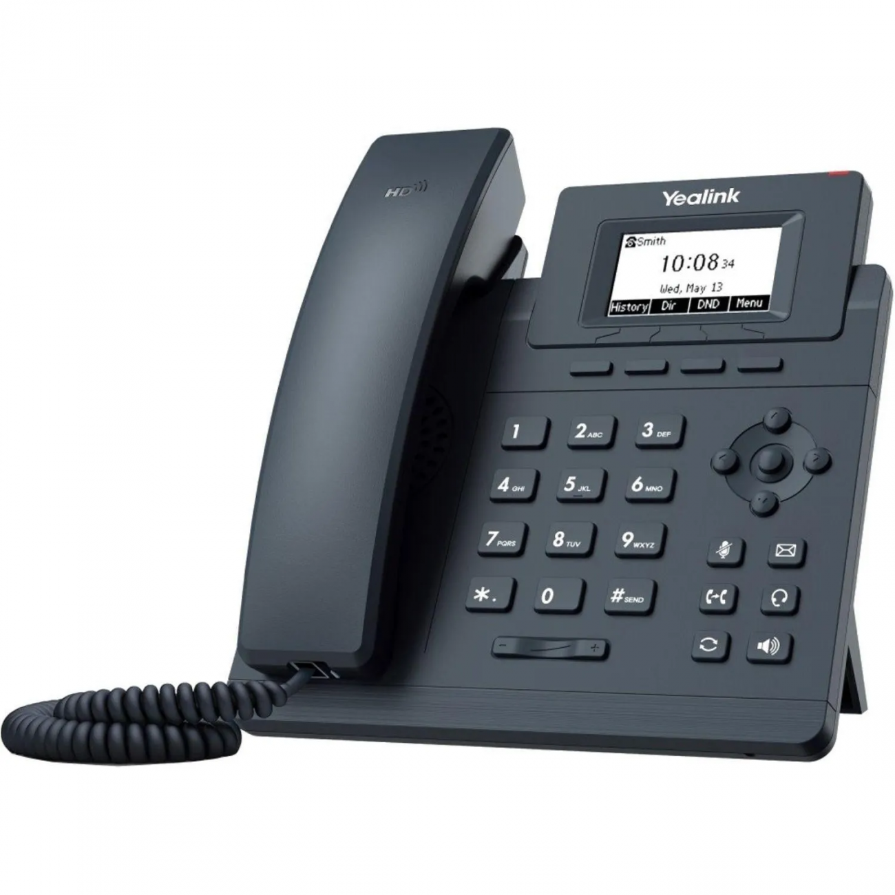 Телефон SIP Yealink SIP-T30P черный. БП в комплекте 1370323