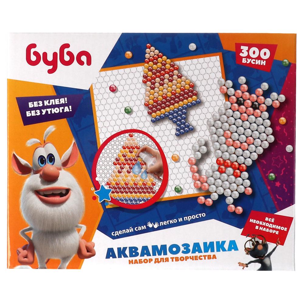 Набор для творчества Буба Аквамозаика, 300 бусин MultiArt AB300-BUBA2