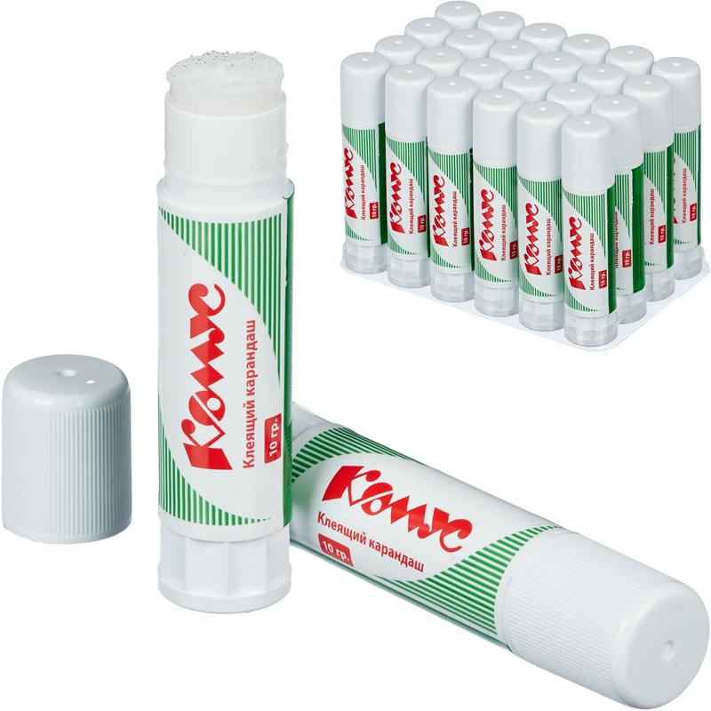 Клей-карандаш 10г Комус 159321