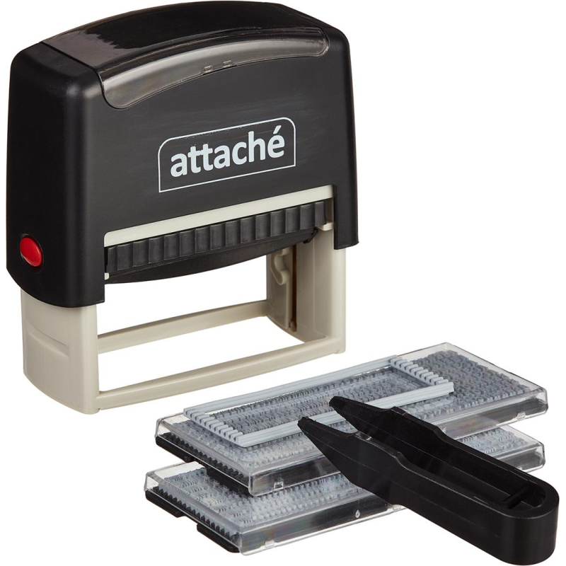 Штамп самонаборный Attache 1-6 стр. 70х32 8032 1348208