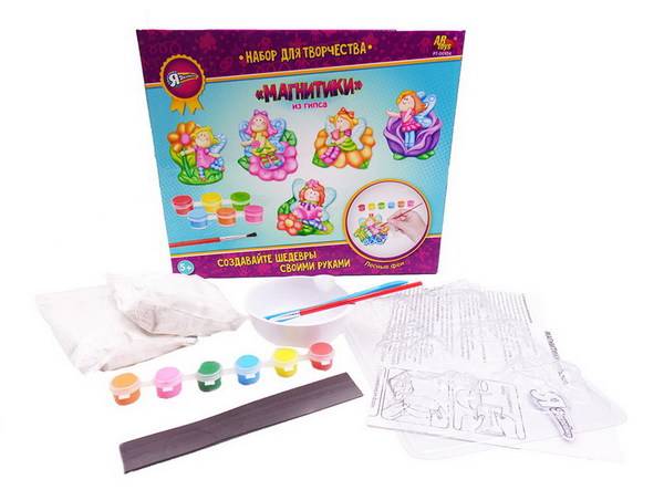 Набор для создания магнитиков "Я дизайнер" серия "Лесные феи" Abtoys PT-00934