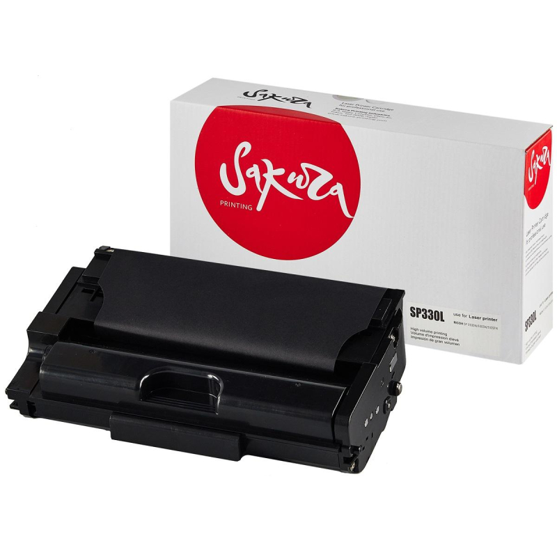 Картридж лазерный SAKURA SP330L чер. для Ricoh 1604760 SASP330L