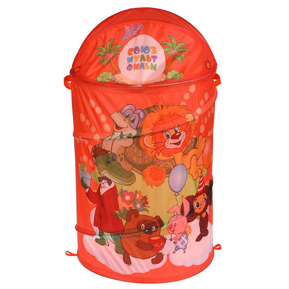 Корзина для игрушек Союзмультфильм Любимые Герои, 43х60 см. Играем Вместе XDP-17937-R
