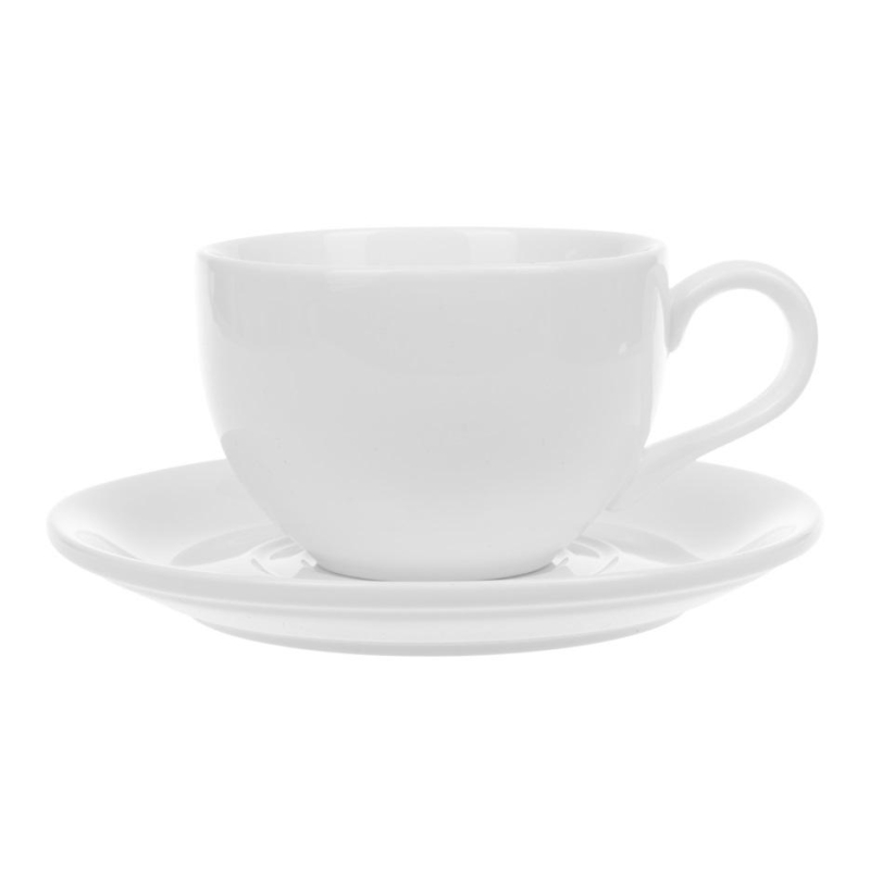 Чайная пара Chan Wave Classic 300мл фарфор, белый, фк877 1765813