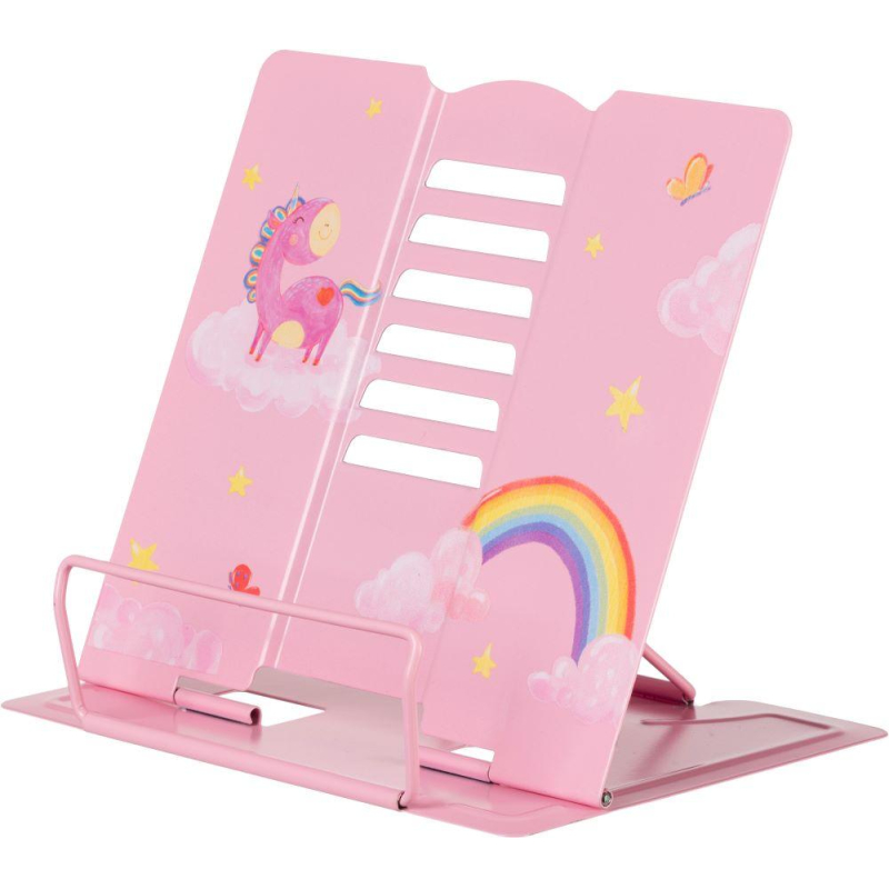 Подставка д/книг №1School Волшебный Единорог,металл19x15,5x20см,6настроек №1 School 1473631