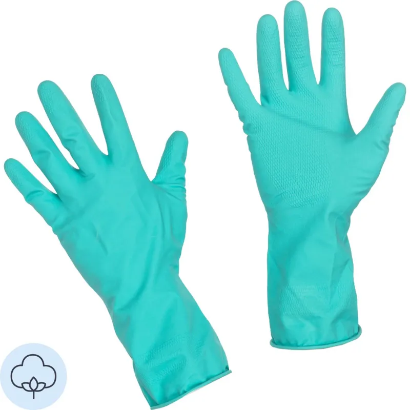 Перчатки резиновые Paclan Practi Extra Dry 407341 р.М 1354278