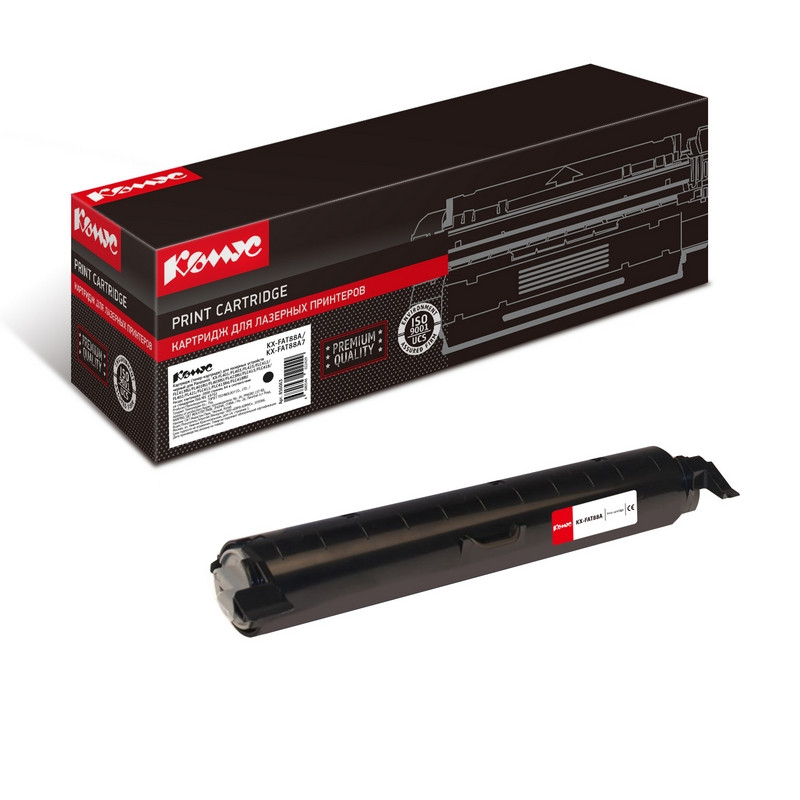 Картридж лазерный Комус KX-FAT88A для Panasonic FL403/413 856063
