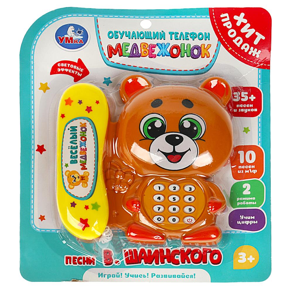 Телефон мишка, Шаинский музыка УМка 1806K307-R